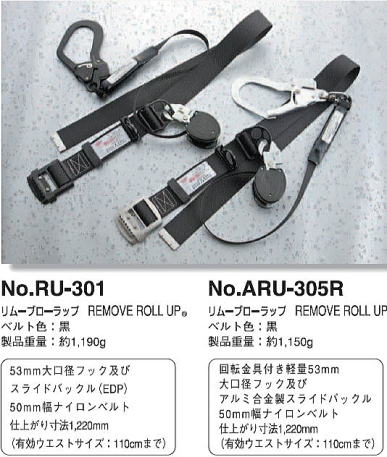 リムーブローラップ No.RU-301　リムーブローラップ No.ARU-305R