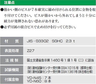 フリーダム45プレート 注意点