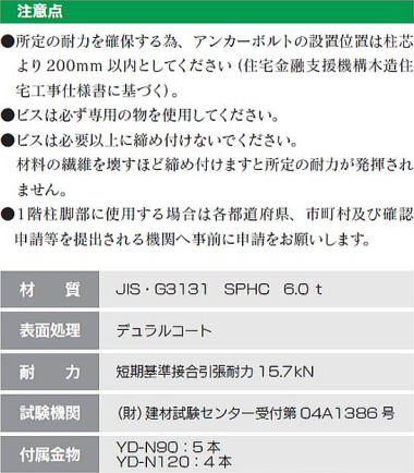 フリーダムコーナー FC10Ｇ（床合板仕様） 注意点