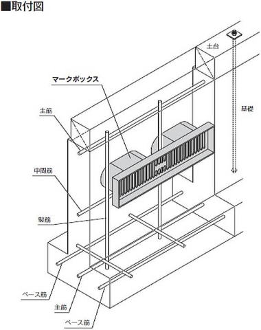 マークボックス 取付図1