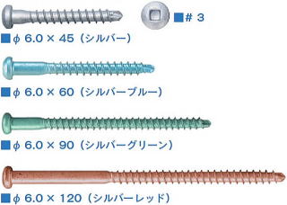 鍋ビス YDN45・YDN60・YDN90・YDN120