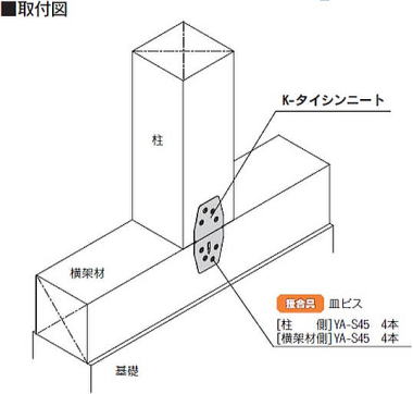 K-タイシンニート 取付図